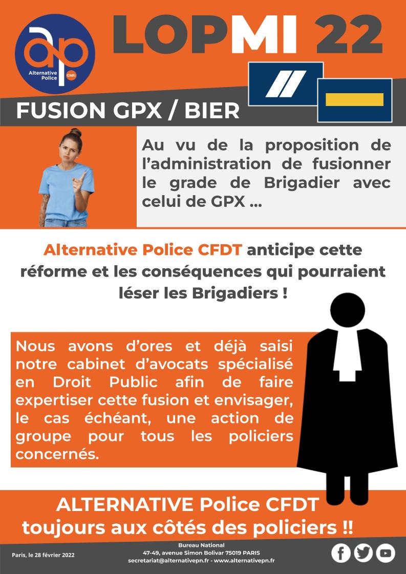 LOPMI 2022 : Fusion GPX / BIER