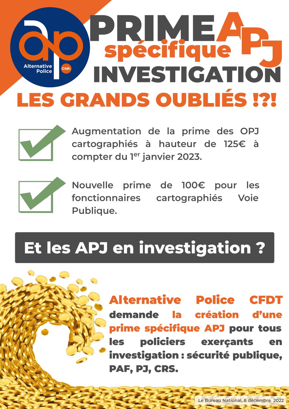 Prime spécifique APJ investigation : les grands oubliés !