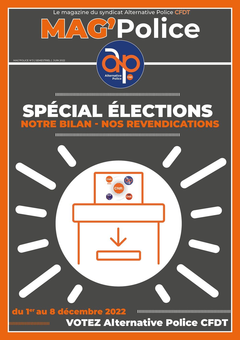 Cahier revendicatif : spécial élections professionnelles 2022