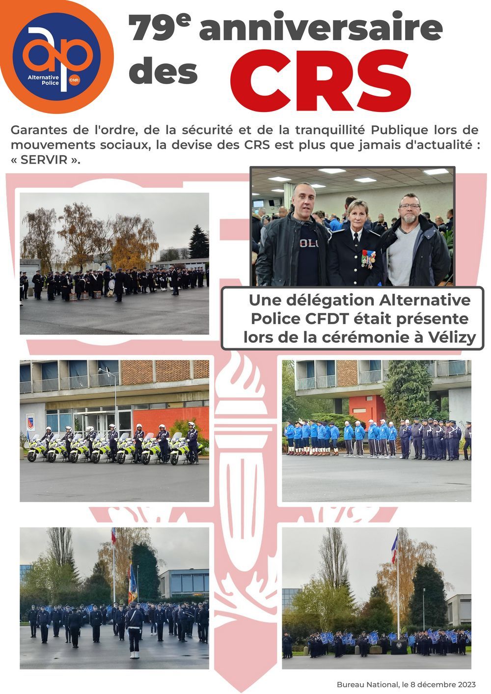 79e anniversaire des CRS