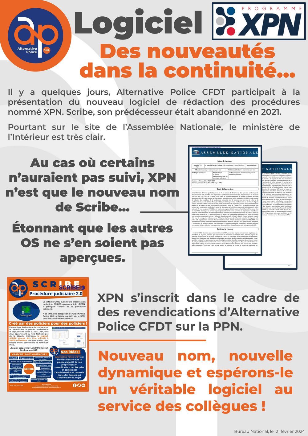 Logiciel XPN : des nouveautés dans la continuité…