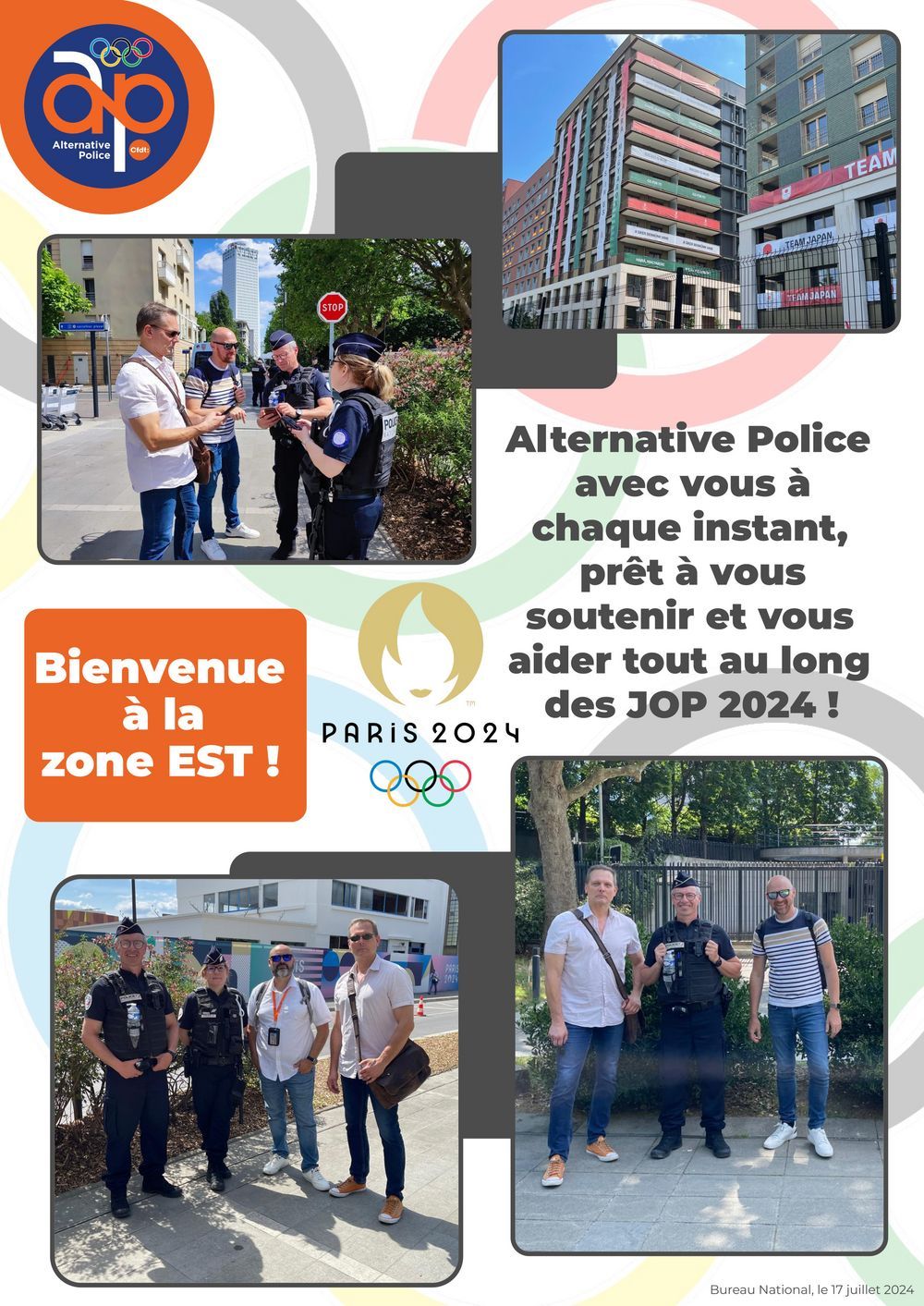 JOP 2024 - Renforts de la zone EST