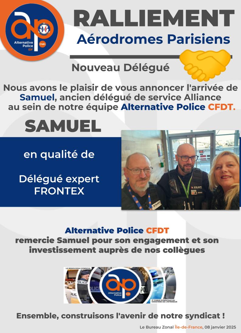 Bienvenue à Samuel !