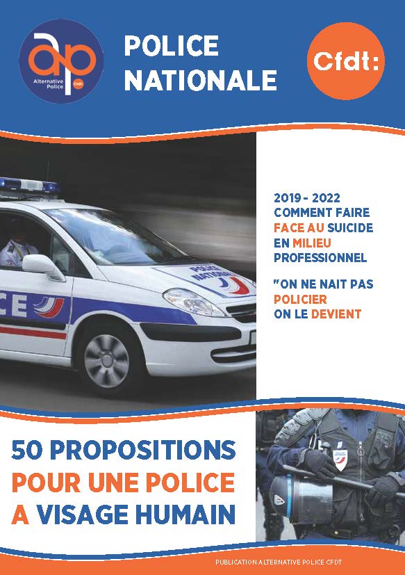 50 propositions pour une Police à visage humain !