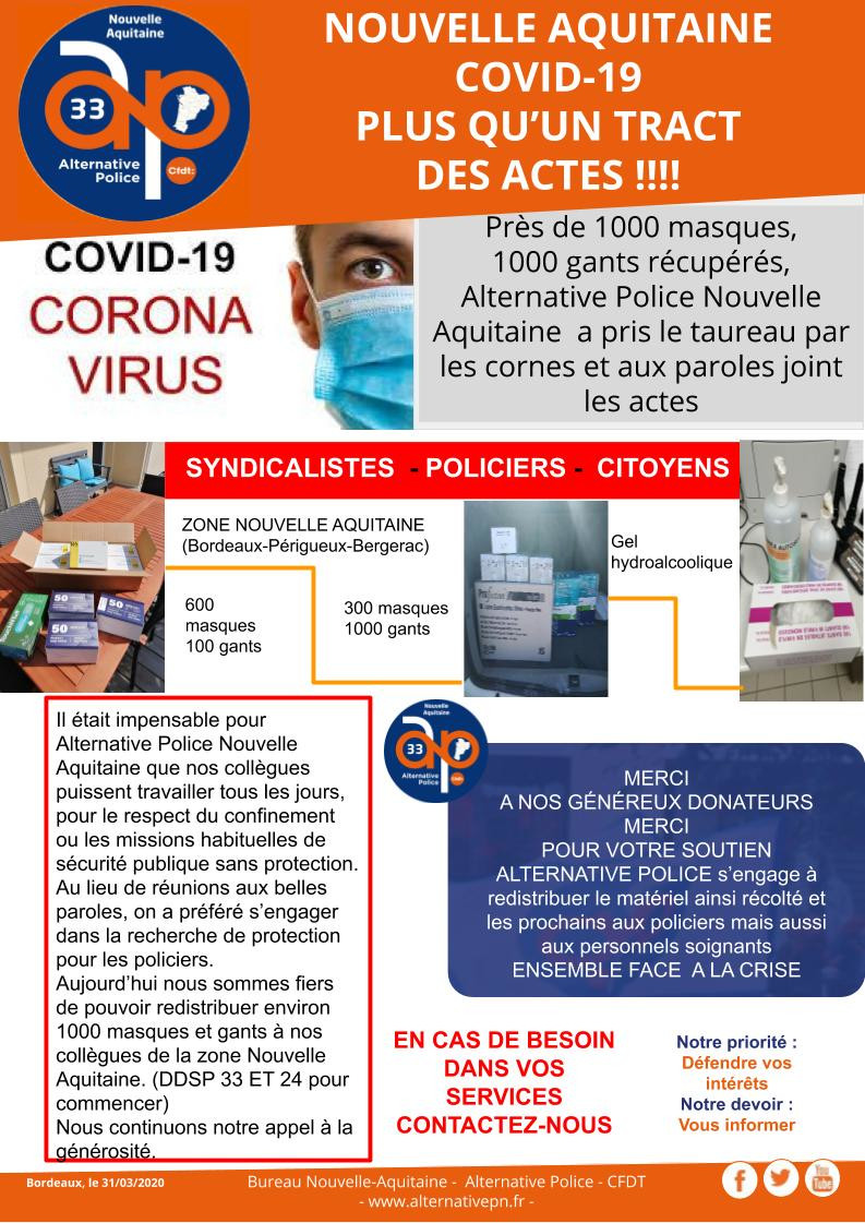 Nouvelle Aquitaine : solidarité et entraide face au Covid-19