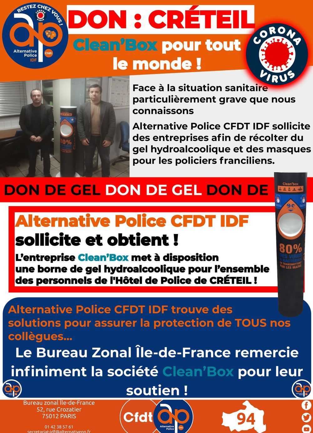 Don Créteil : Clean'Box pour tout le monde !