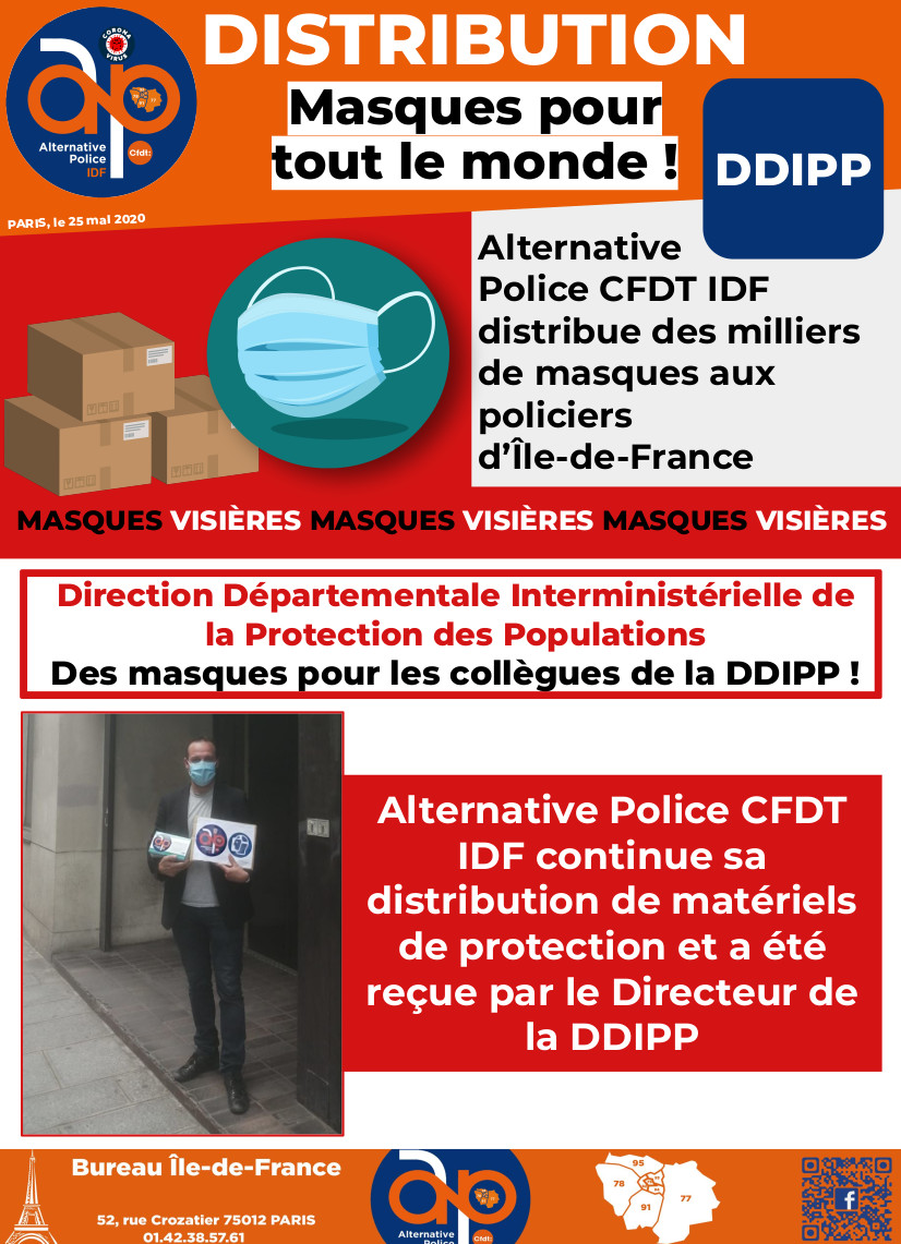 D.D.I.P. : des masques pour tout le monde !