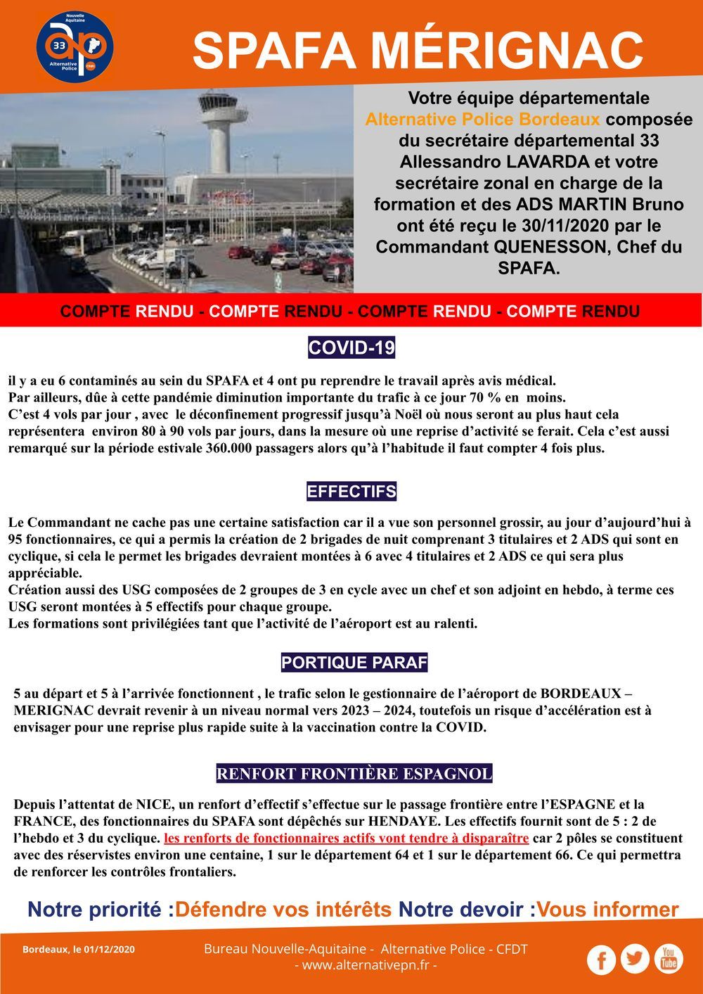 SPAFA MÉRIGNAC : compte-rendu d'audience